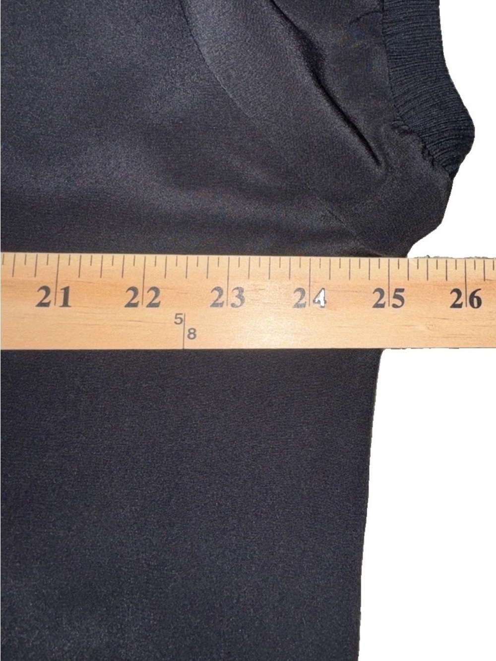 Persona Marina Rinaldi Dress L Black 100% Silk Wool Cashmere Cowl NWT $415 - Picture 9 of 14
